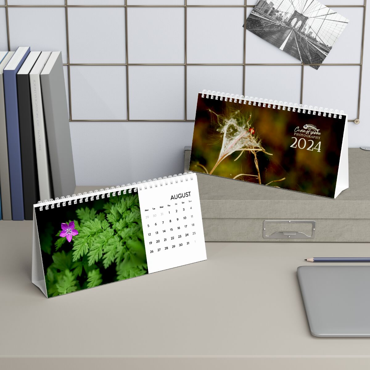Nature Photography Desk Calendar 2024 (US)